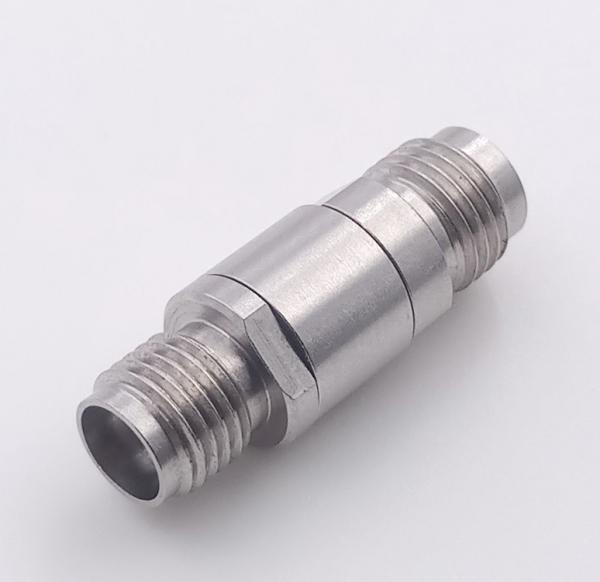 40GHz 50 Ohm Waterproof Coaxial Connector RF 2.92mm Female To 2.4mm Female