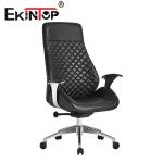 China Manufacturer Comfortable Leather Chair High Back PU Swivel Executive