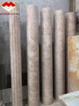 Main Market Russia and Asia Hollow Stone Pillar with Polished Finish
