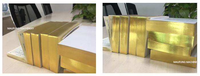 Hard Cover Book Block Edge Gilding Machine Stamping Machine MF-400C