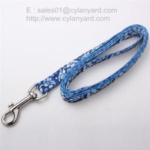 Wholesale 6ft sublimation dog leash, full color print polyester dog leads, from china suppliers