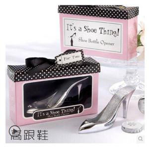 Wholesale New creative gift product wedding gift High-heeled shoes bottle opener from china suppliers