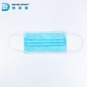Wholesale Foldable Blue Breathable Disposable Face Masks from china suppliers