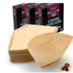 Biodegradable Unbleached Cone Coffee Filter 8 - 12 Cup
