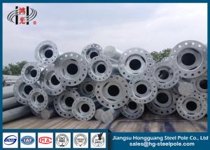 Wholesale 10KV Octagonal Hot Dip Galvanized Steel Utility Poles for Overhead Project from china suppliers