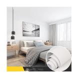 Modern Peel and Stick Wallpaper 1.96 inches Width Plain Blue Self Adhesive