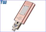 Mobile Phone 3IN1 OTG Stick 128GB Thumb Drives Memory Storage Disk