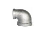 Plumbing 45 Degree Elbow Fitting , Malleable Iron Drain Pipe Elbow Long Span