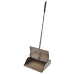 Heavy Duty Metal 30x8x95cm Long Handle Dustpan Brush Set Self Closed Lobby