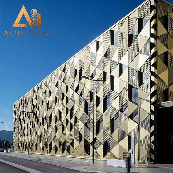 Decorative aluminum sheet metal
