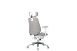 Adaptive Spring Adjustment Ergonomic PC Chair Gray Double Airbag