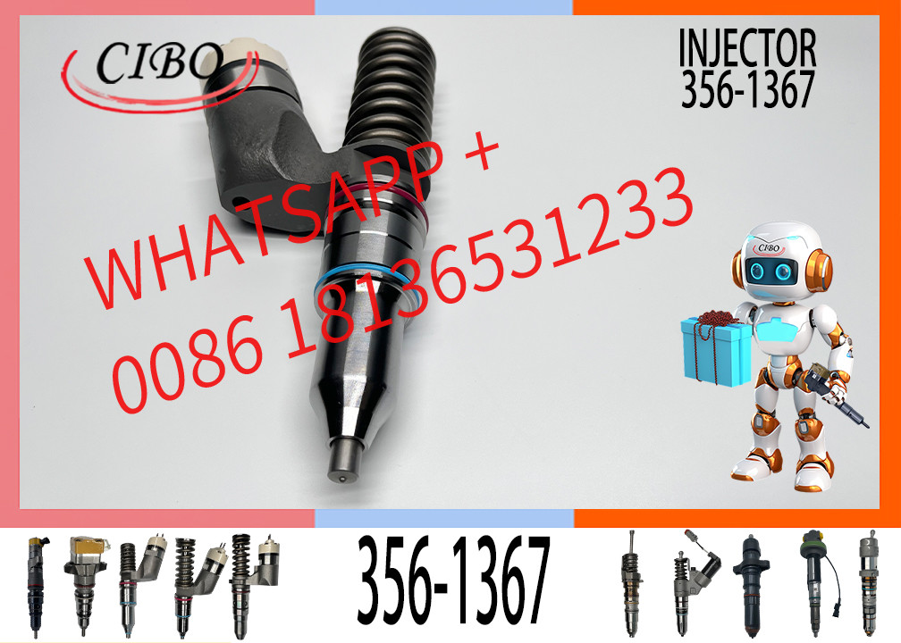 Common Rail Injector Fuel Injector 244-7716 294-3500 253-0619 356-1367 For C15 C18 Excavator C27 C32 3406E