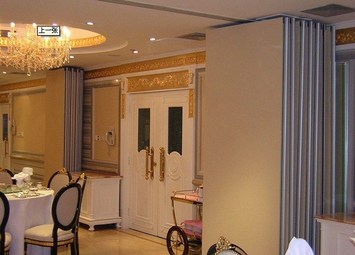 MDF Moveable Operable Partition Wall Panels For Conference Room / Exhibition Hall