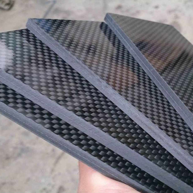 100% 3K Twill Carbon Fiber Plate Sheet 4 x 4 1mm
