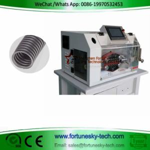 Wholesale Even Cut Auto Armoured Bellows Pipe Cutter Hard PVC Tube Cutting Machine Conduit Dia.30mm Speed 100-3000pcs per Hour from china suppliers