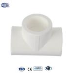 White Color Tee PN 25 Water Pipe PPR Pipe Fitting