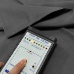 Black 4mm Grid 33% Cotton 2% Carbon Fiber Antistatic TC Fabric For ESD Working