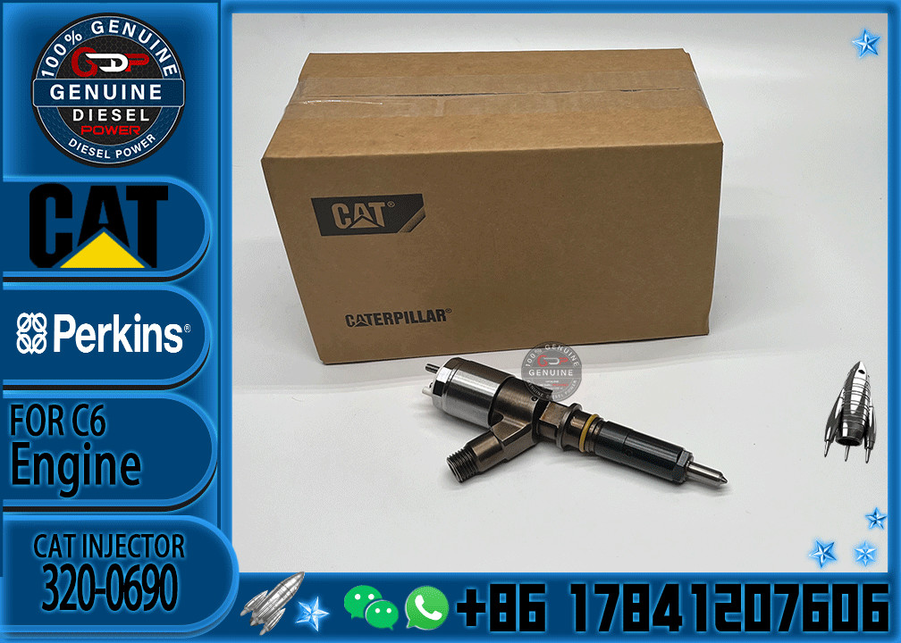 For Caterpillar Excavator CAT C4.2 C4.4 C6.6 C6.4 Engine Fuel Injector 320-0690 320-0677 321-3600 320-0680 326-4756 326-