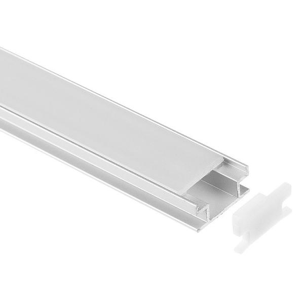 Outdoor Strip Light LED Floor Channel Aluminum 19*8mm For Ground Surface