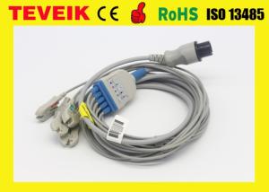 Wholesale Reusable 5 Leads ECG Trunk Cable With snap For Mindray Patient Monitor from china suppliers