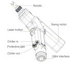 Industrial 1500W 1070nm Handheld Laser Welding Machine For Metal
