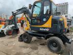 HYUNDAI R60W Used Hyundai Excavator Used Wheel Excavator 6 TON Second Hand Wheel