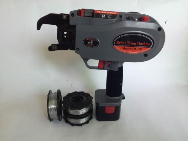 Battery Powered Automatic Rebar Tying Machine TieRei Tr395 Rebar Tier Gun