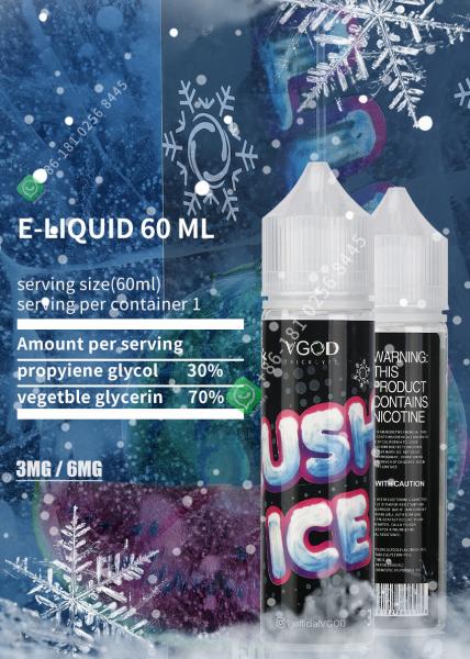 E - Liquid Boom Vape Juice Nicotine Strength 3mg 6mg 24mg With 3 Years