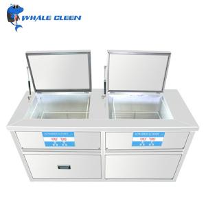 Wholesale Stainless Steel Ultrasonic Washer Parts Cleaner With 99L Double Tank from china suppliers