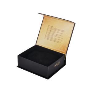 Wholesale Black Book Shape Paper Packing Boxes , Magnetic Gift Cardboard Boxes from china suppliers