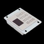 304 Stainless Steel IK07 Industrial Keyboard With Touchpad