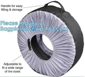 Wholesale Tire Cover With Handle, Wheel Storage Tote Bags, Tire Tote, Tire Cover, Wheel Tire Bags, Snow Protector from china suppliers