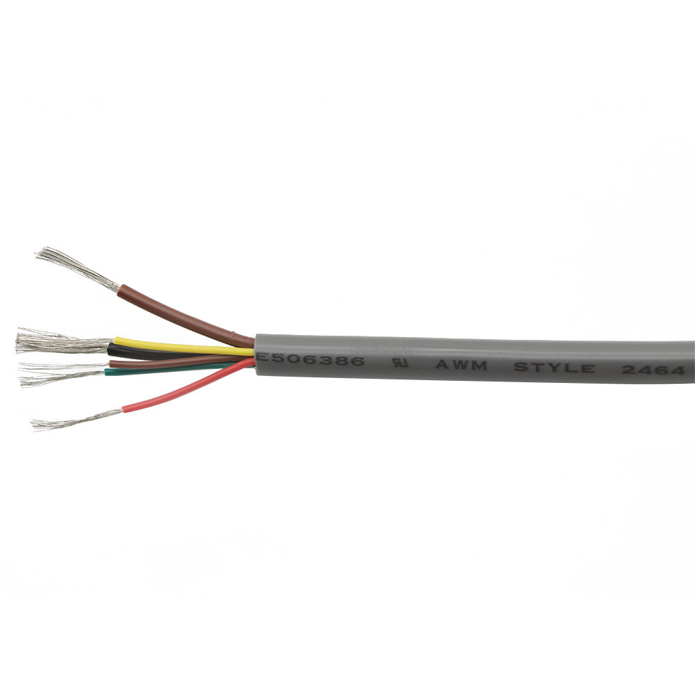 2-24 Conductor Pvc Jakcet / Shielding PVC Insulated Tinned Copper Conductor AWG 20-10