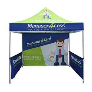 Wholesale 5X5 Advertising Folding Tent Aluminum Structure With Highly Attached Velcro from china suppliers