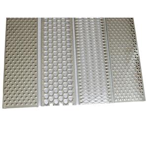 Wholesale Metal Perforated Anti Slip Grating / Anti Slip Skid Plate Non Slip Safety Grating from china suppliers