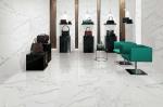 Super White Polished Modern Porcelain Tile For Hotel , School , Hospital