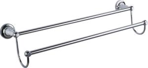 Wholesale Hotel Decorative Chrome Towel Bar Wall Mount For Bathroom Installation from china suppliers