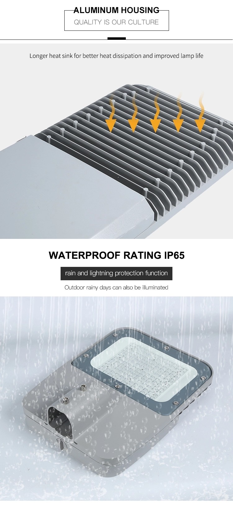 Energy Saving Waterproof LED Street Lights 100w 150w 200w 250w 300w 350w 400w