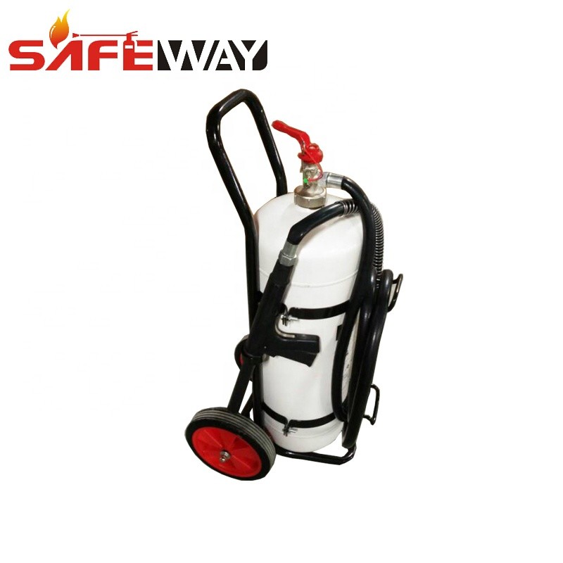 Coated Cylinder Foam Chemical Extinguisher 25Bar Test Pressure white