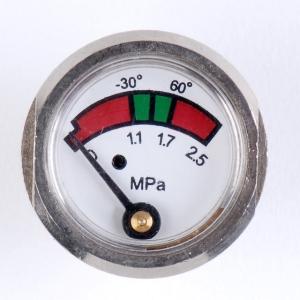 Wholesale Chrome Plated Pressure Gauge Manometer , Brass Fire Extinguisher Components from china suppliers