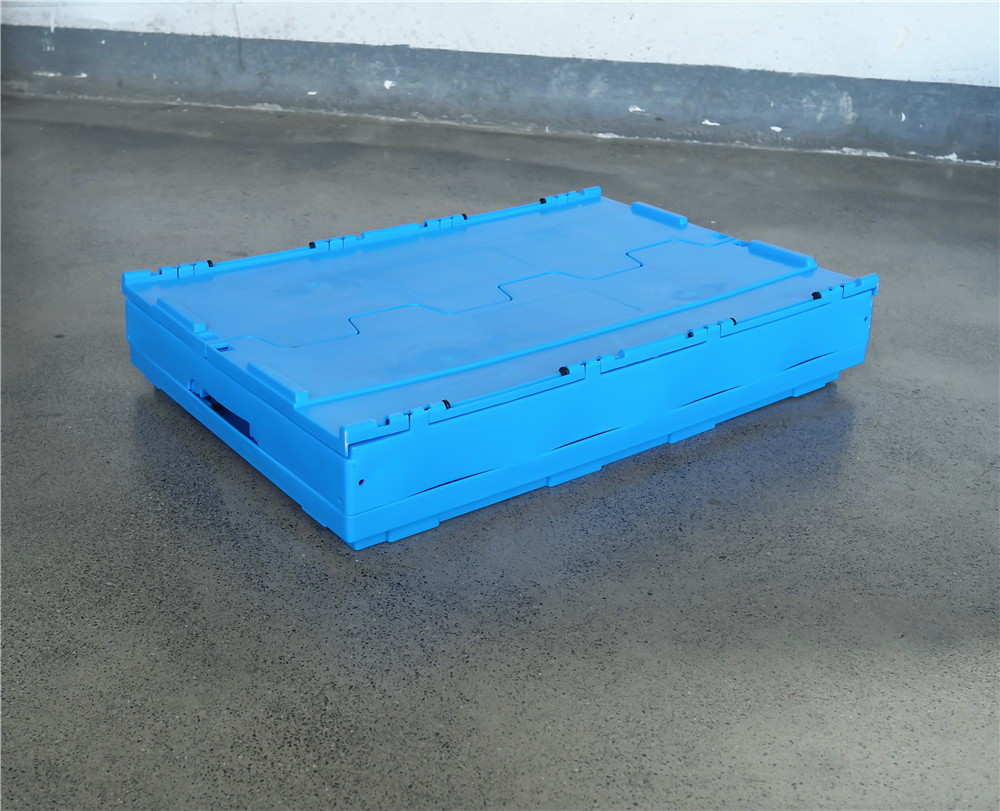 Durable Foldable Turnover Crate for Safe and Secure Product Transportation