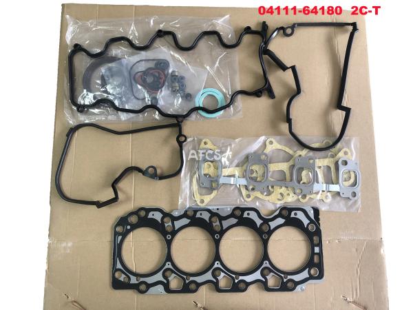 ISO9001 Full Gasket Set 2C 04111-64180 04111-64050 0411164162 For Toyota Camry
