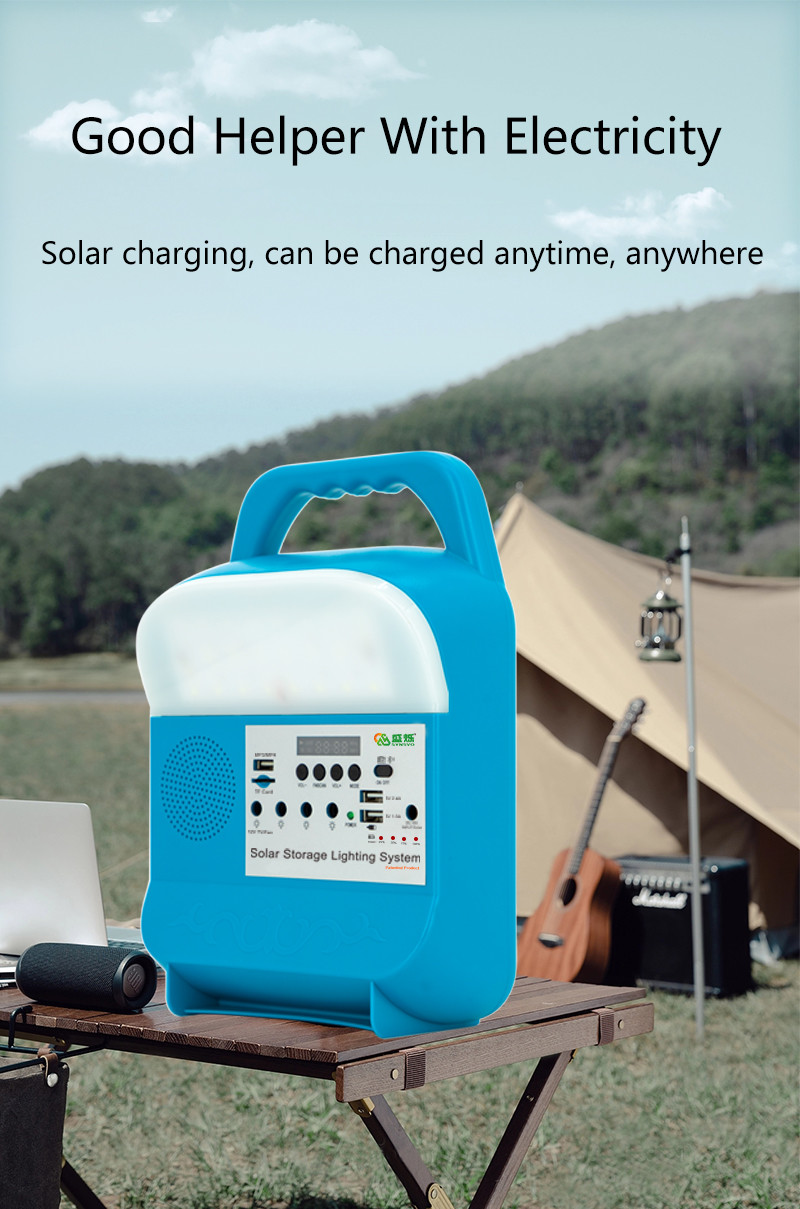 Long Duration PC Solar Energy System Camping Usb Charging Cost Efficiency