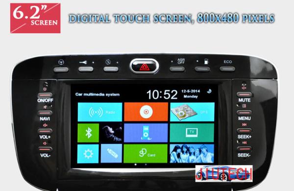 fiat punto touch screen car stereo/car navigatore fiat punto navigatore/ fiat