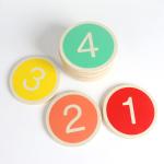 Wooden Kids Balance Stepping Stones Toys 6 Colors Stepping Stones Balance
