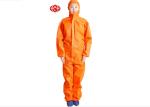 Waterproof breathabe disposable protective hooded nonwoven Coveralls