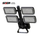 1200W High Power Glare Free LED Flood Light IP66 For Basketball Court
