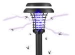 Outdoor Solar Anti-Mosquito Lamp Two Lawn Lights With Purple And White Light