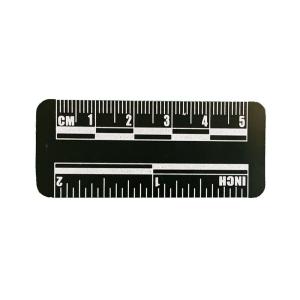 Wholesale P133 5cm black magnetic photographic evidence scale from china suppliers