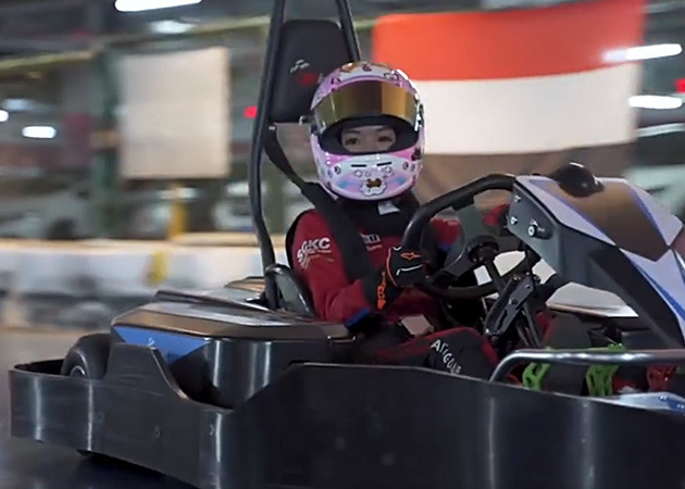 3H Driving Entertainment Quarter Go Karts 175Kg Children Go Karting